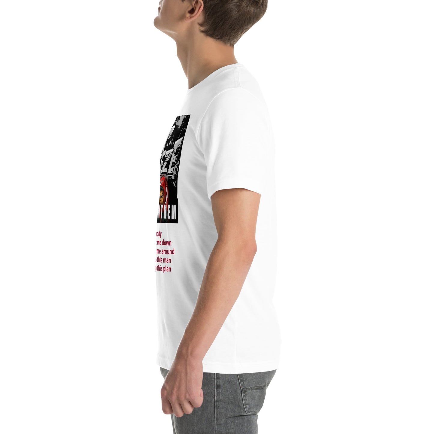 "My Manthem" MC Breeze Unisex t-shirt