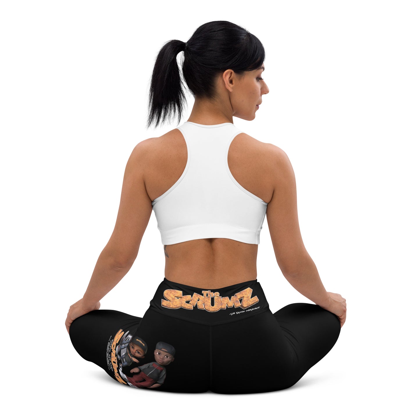 The Scrumz Black Yoga Leggings