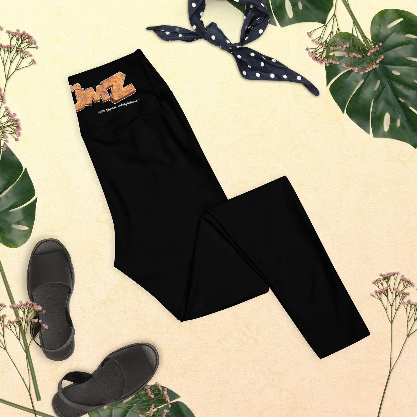 The Scrumz Black Yoga Leggings