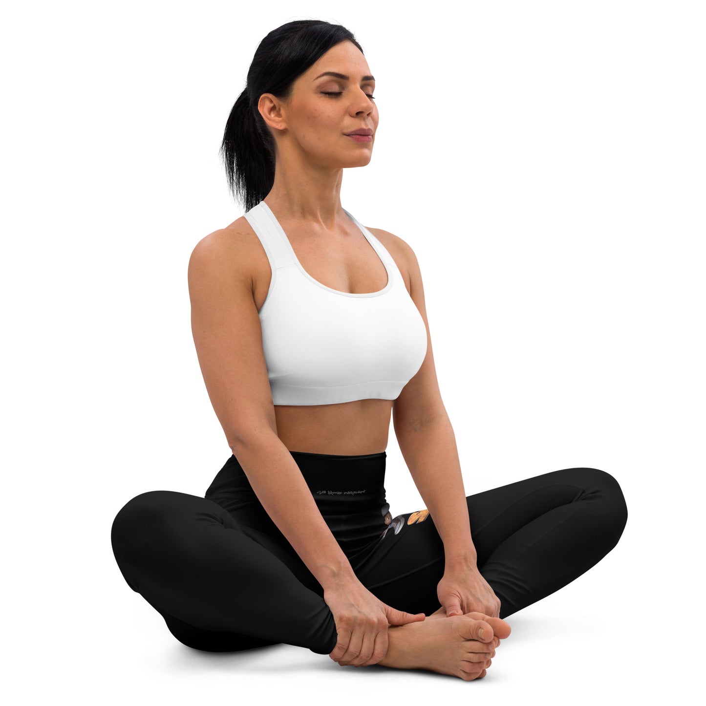 The Scrumz Black Yoga Leggings