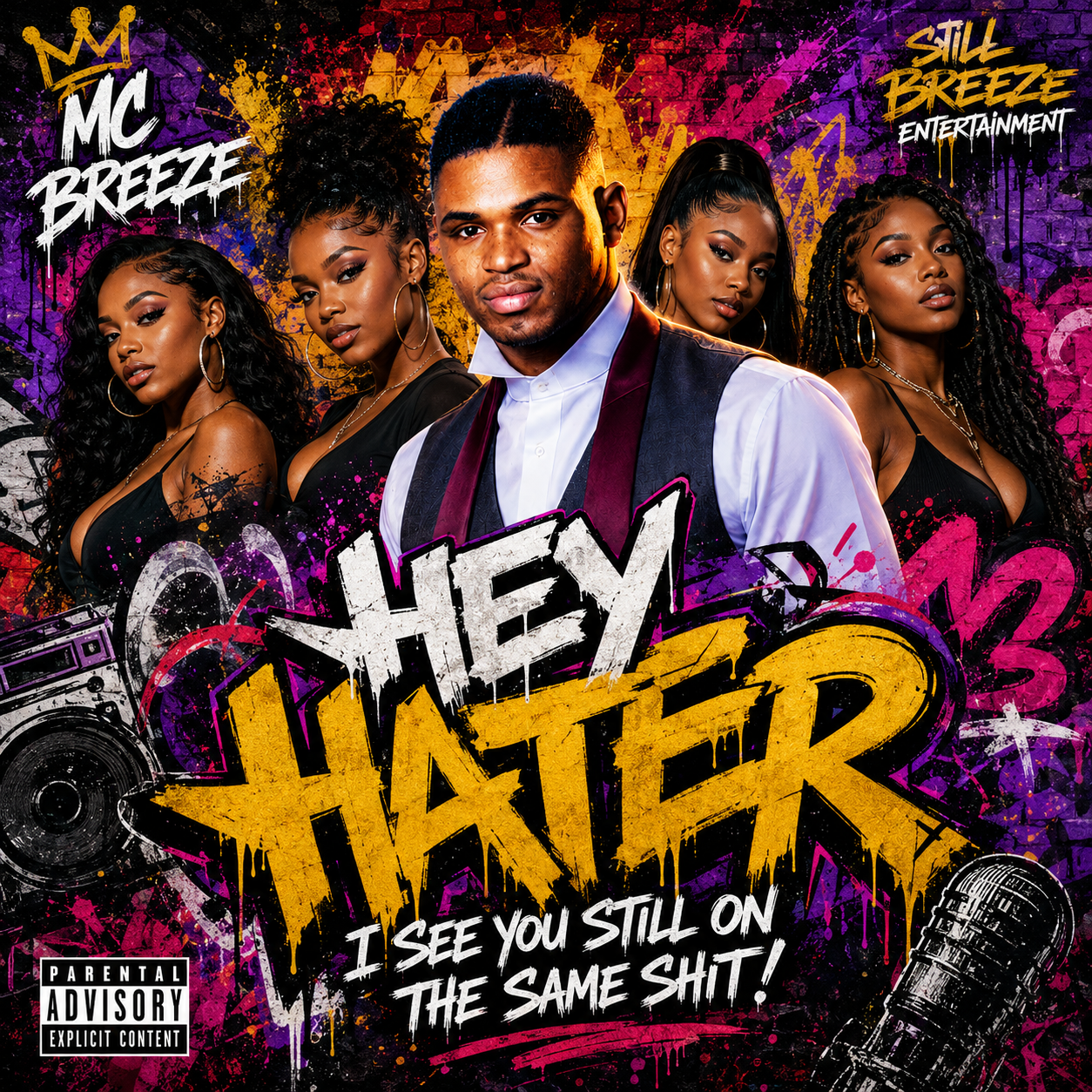 Hey Hater MC Breeze Album: MC Breeze aka Joey b Ellis Legacy