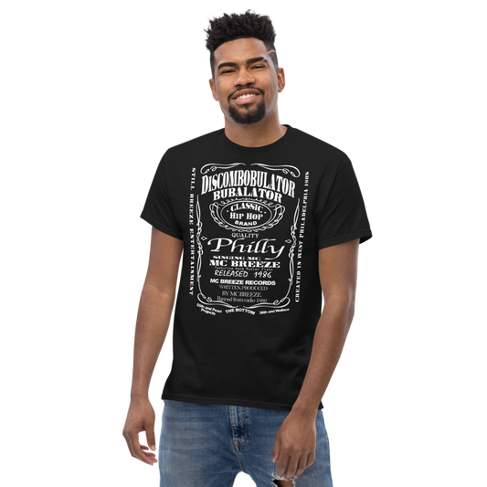 Black and White Jack Daniels Banned Discombobulatorbubalator T-shirt